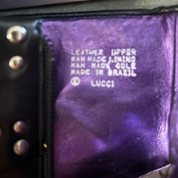 Enzo Angiolini Black Heeled Boots - Picture 5 of 6